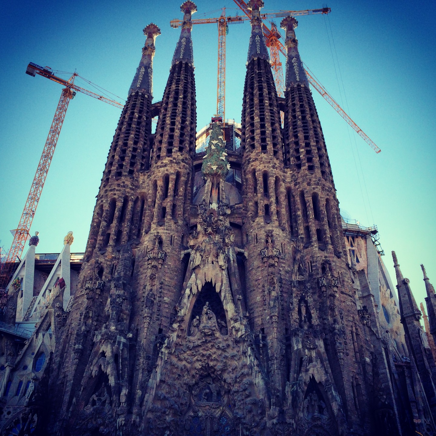 Gaudí's Sagrada Familia Cathedral, Barcelona