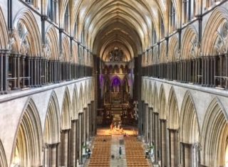 Salisbury Cathedral Interior - FAM TRIP