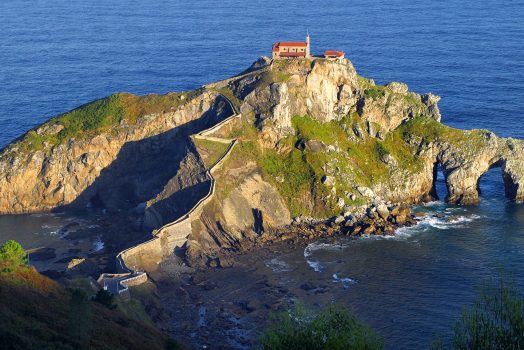 Hermitage of San Juan de Gaztelugatxe, Basque Country (C) With the permission of Bilbao Tourismo