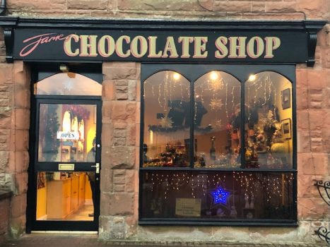 Scottish Borders, Scotland - Chocolate Shop on Isle of Arran