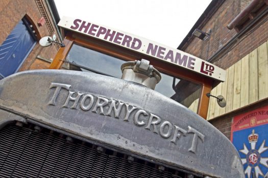 Shepherd Neame Brewery, Faversham, Kent - Brewery tour - vehicles