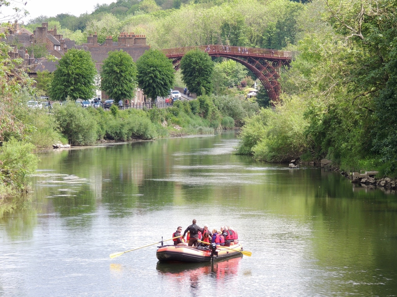 Shropshire Raft Tours, Ironbridge