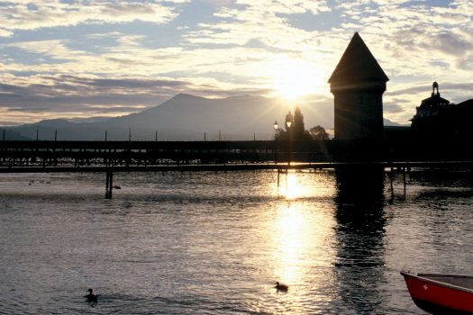 Switzerland, Lake Lucerne. swiss alps NCN