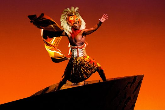 The Lion King London - Andile Gumbi as 'Simba' ©Photo by Johan Persson