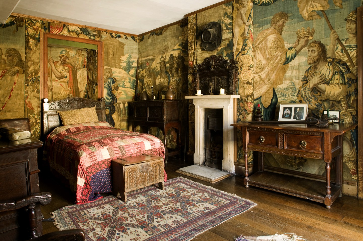 Tapestry room at Chavenage Ireton's Room (NCN) Greatdays Group Travel