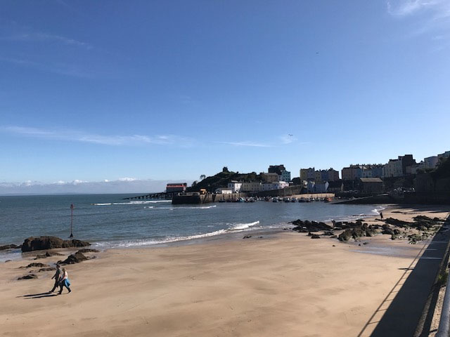 Tenby, southwest Wales