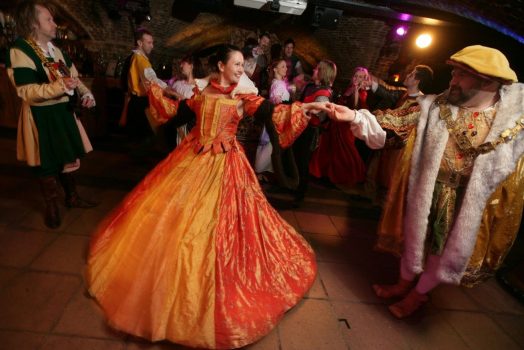 The Medieval Banquet, Ivory House, St Katharine Docks, London - Ladies