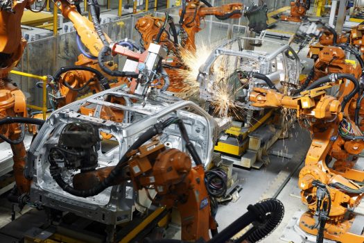 The Range Rover Evoque Facility in Halewood