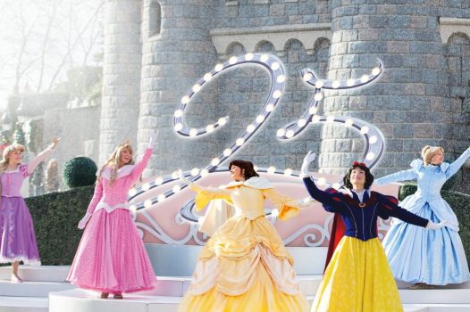 The Starlit Princess Waltz during Disney's 25th Anniversary ©Disney