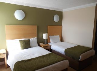 Treacy’s West County Hotel Bedroom, Ennis, County Clare