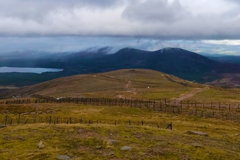 View from the Cairngorm Mountain Railway, Scotland (KWY-NCN)