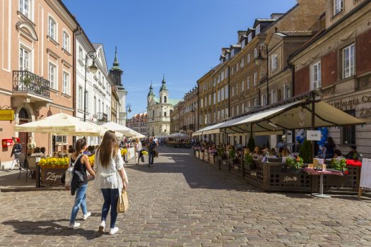 Warsaw new town, group tour to warsaw, warsaw for groups, poland © Photo Filip Kwiatkowski © Warsaw Tourist Office