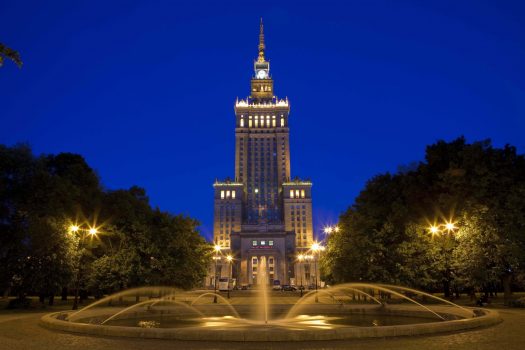Palace of Culture and Science, Warsaw for groups, group trip to poland © Photo Piotr Wierzbowski © Warsaw Tourist Office