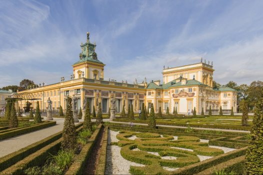 Wilanów palace warsaw for groups, group holiday to poland © Photo Filip Kwiatkowski © Warsaw Tourist Office