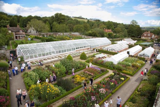 West Dean Gardens Victorian glasshouse in Walled Garden ©West Dean Gardens