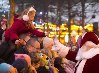 Winterval Festival, Waterford, Ireland - Meeting Santa