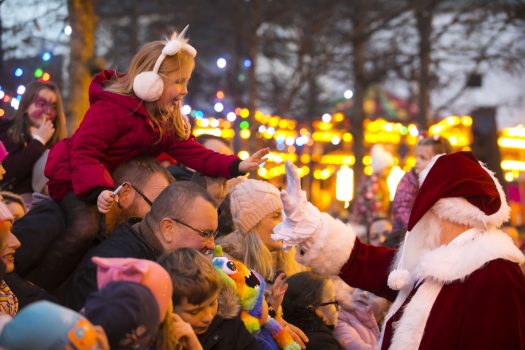 Winterval Festival, Waterford, Ireland - Meeting Santa