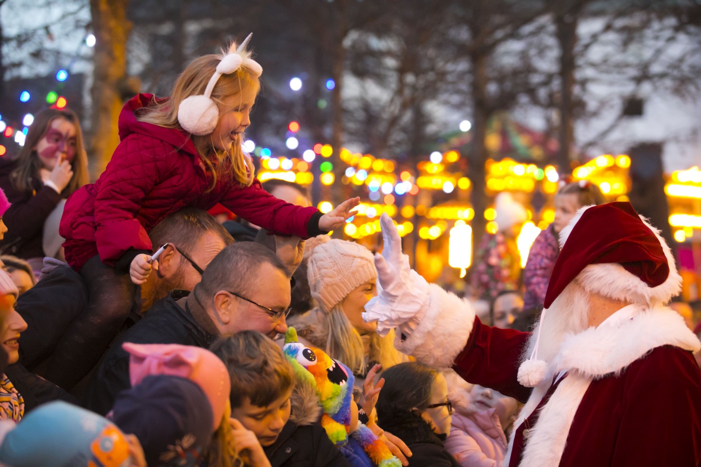 Winterval Festival, Waterford, Ireland - Meeting Santa