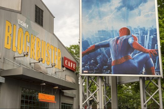 Disney© Blockbuster Café in Backlot in Walt Disney Studios® Park