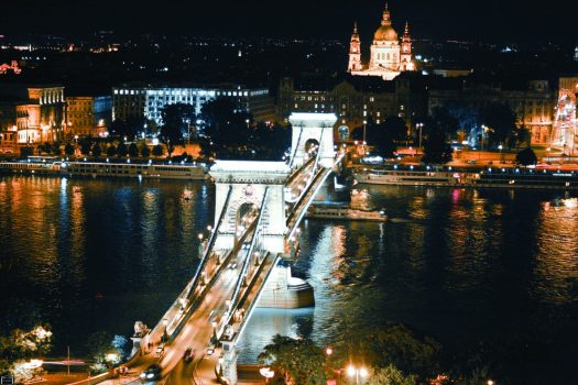 Budapest Hungary Chain Bridge Group Travel