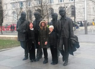 Claire, Sue & Charlotte in Liverpool